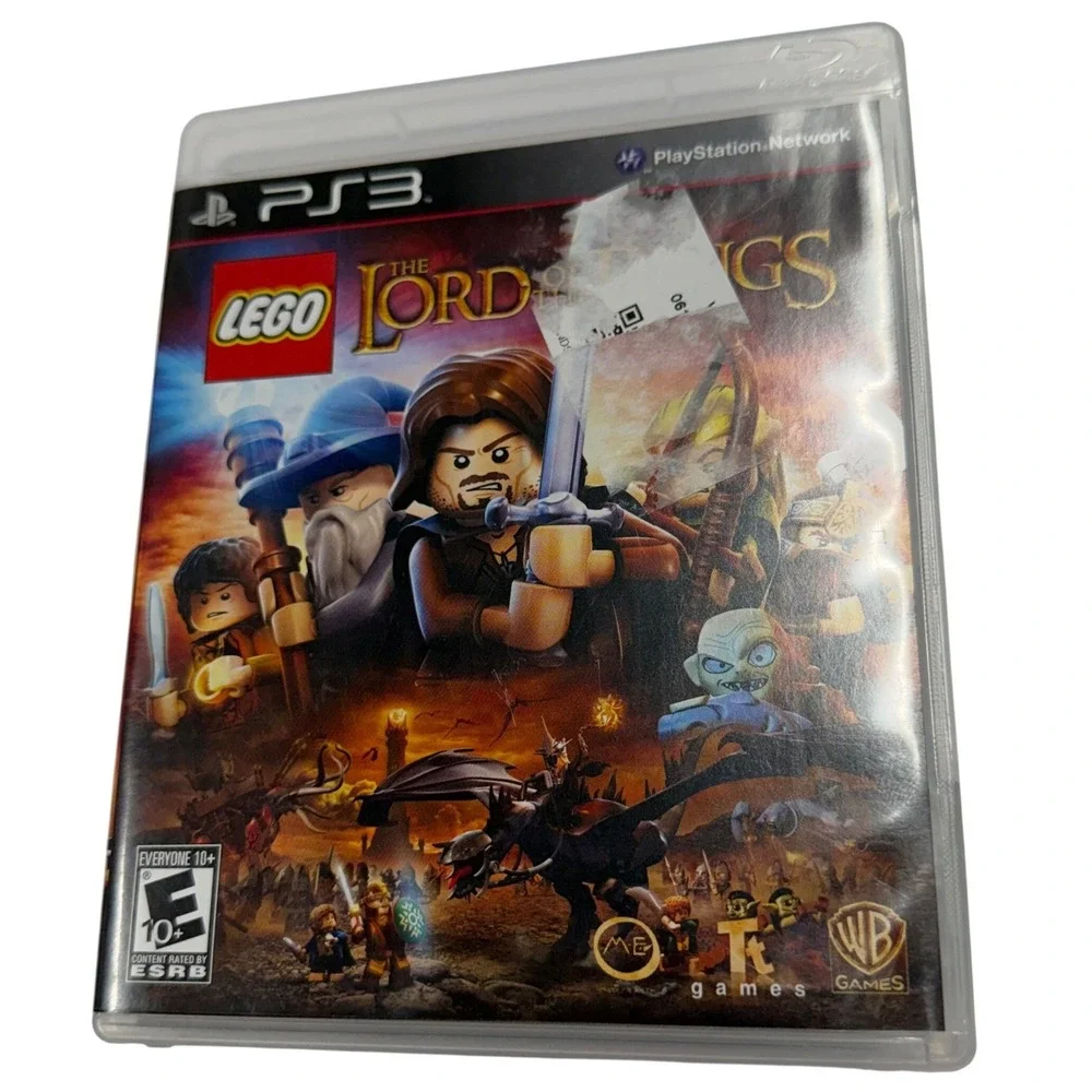 LEGO The Lord of the Rings Sony PlayStation 3 PS3 Game Disc Case LOTR WB Games